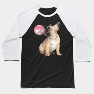 french bulldog Funny dog Baseball T-Shirt